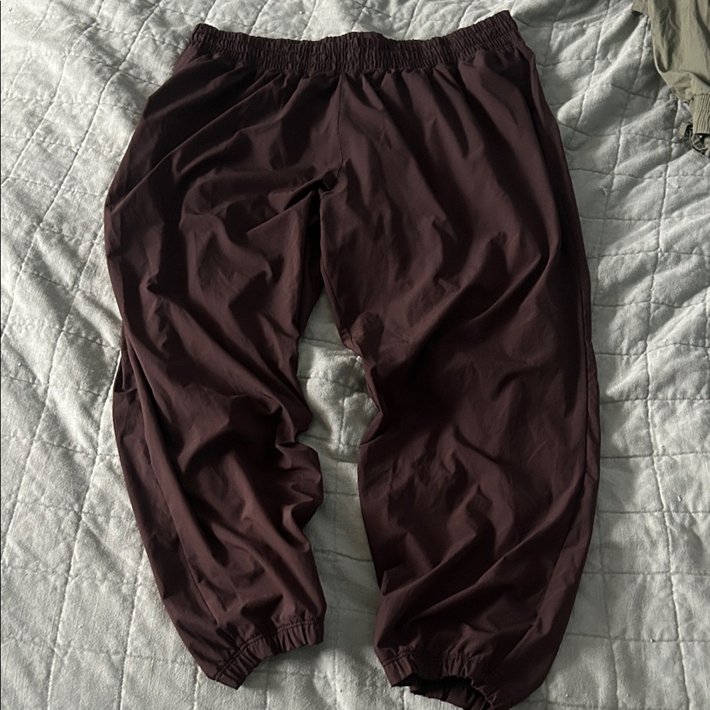 Aerie Dark Brown Jogger Pants
